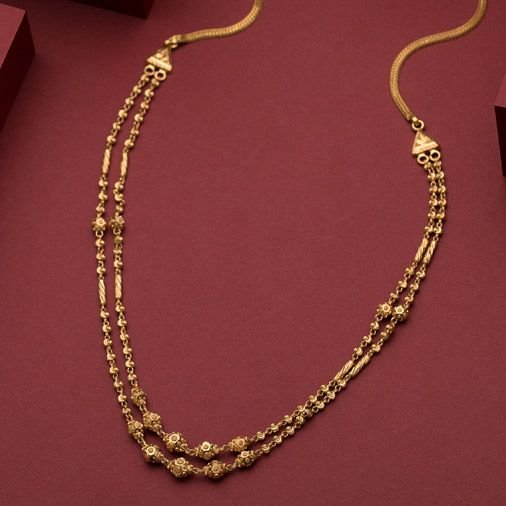 Simple and Light Weight Gold Chain Designs
