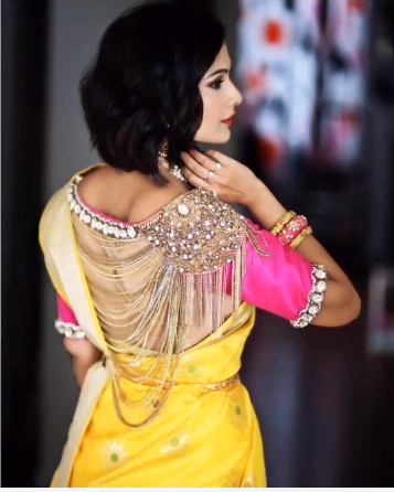 Beautiful Sari Blouse Design