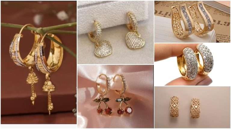 Beautiful hoop earrings designs