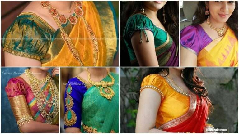 Saree blouse sleeve designs ideas in 2023