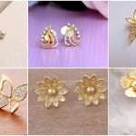 gold earring design