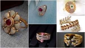 New gold ring designs for women