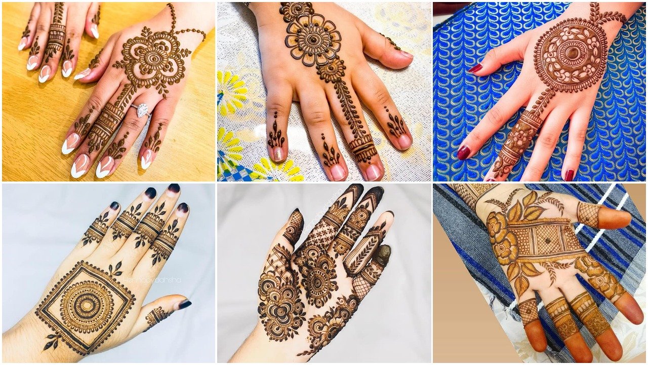 Finger mehndi design ideas for 2021 brides - Simple Craft Idea
