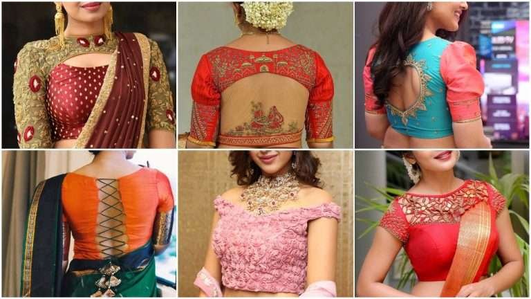 Gorgeous blouse design