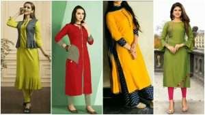 Latest trendy kurti designs 2021