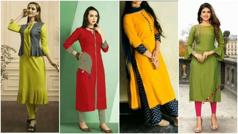 Latest trendy kurti designs 2021