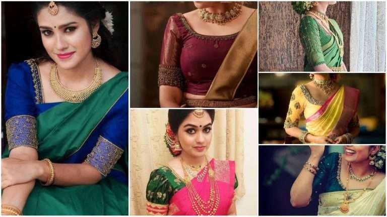 Latest bridal blouse design