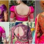 blouse back neck designs