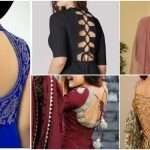 Kurti back neck design