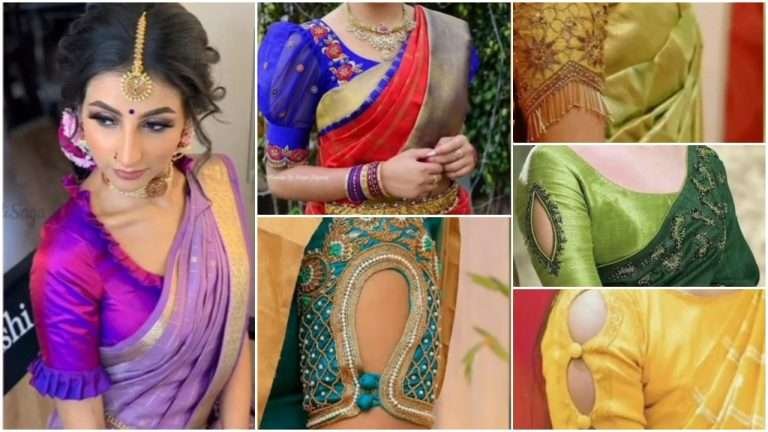 Blouse sleeves design new pattern