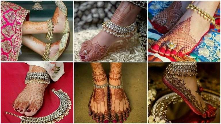 Beautiful bridal payal designs