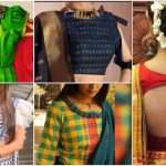 New model frill blouse neck designs