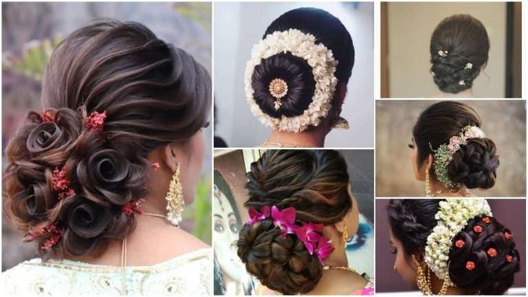 Elegant bridal bun hairstyles ideas
