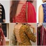 Kurti back neck design