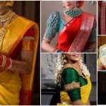 Pattu saree blouse design