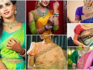 sari blouse designs