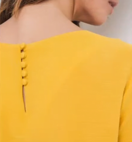 Kurti back neck design