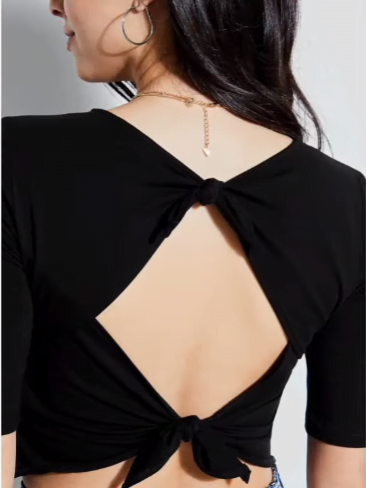 Black blouse designs