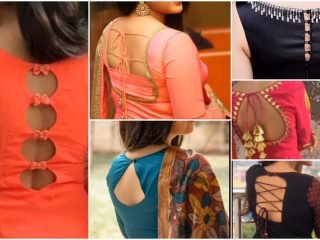 Back neck designs for kurti