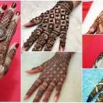 Back hand mehndi design