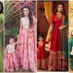 Mommy daughter twinning dress