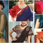 frill sleeves blouse design