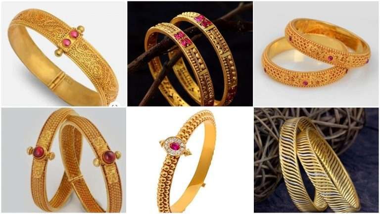 Latest gold bangle design