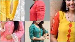 Sleeves design for kurti