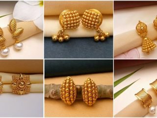 mall gold earrings designs for daily use