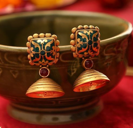 Indian long earrings