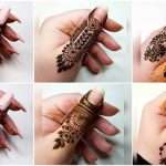 Beautiful finger mehndi designs