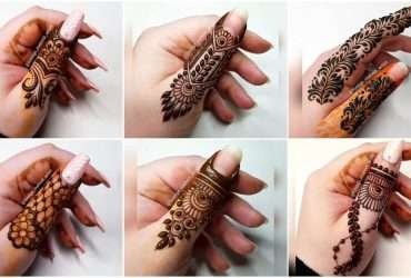Beautiful finger mehndi designs