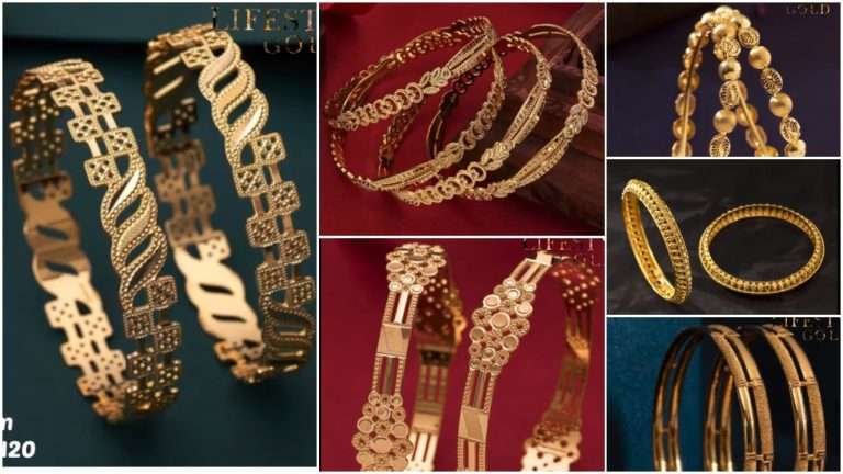 Latest gold bangles designs