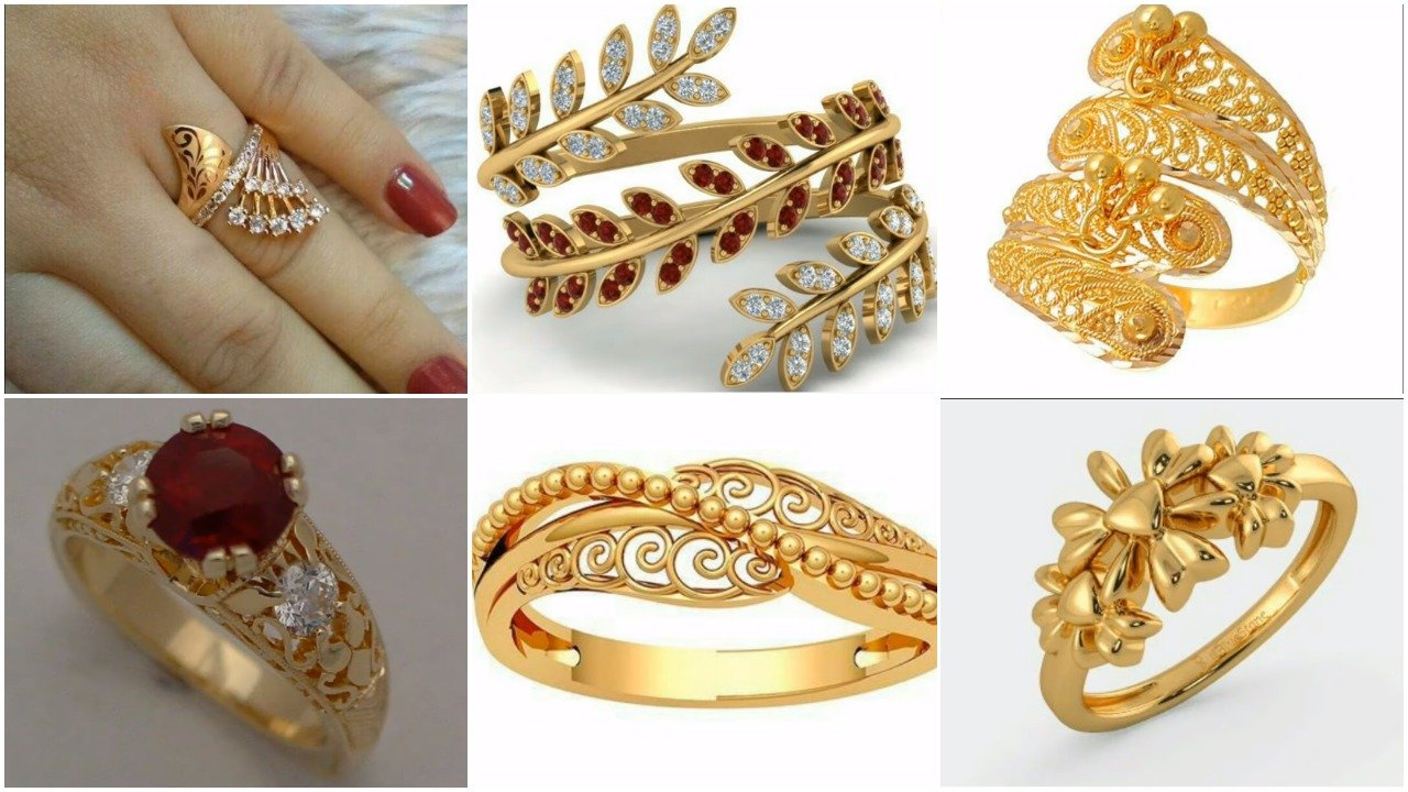 New finger ring designs for women
