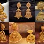 Traditional gold earrings design 1 1
