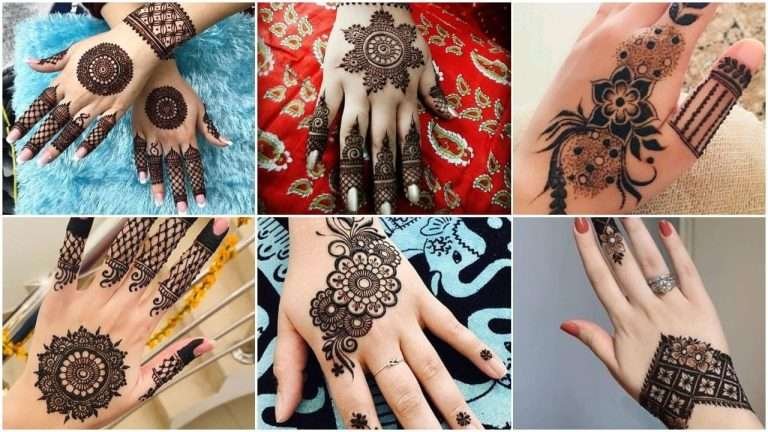 Gorgeous backhand mehndi design