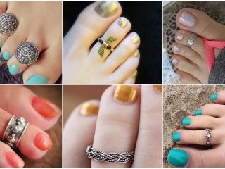 silver toe ring design collection