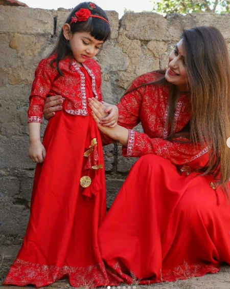 Mother-Daughter Matching Dress