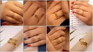 Latest light 22k gold ring designs