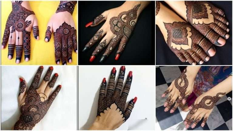 Elegant henna mehndi designs