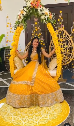 Bridal Outfit Ideas for Haldi Ceremony