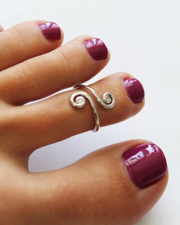 Silver Toe Ring Design Collection