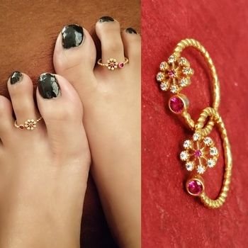 Silver Toe Ring Design Collection