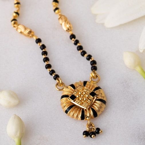 Gold Mangalsutra Design