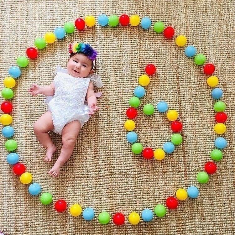 Monthly Baby Photoshoot Ideas