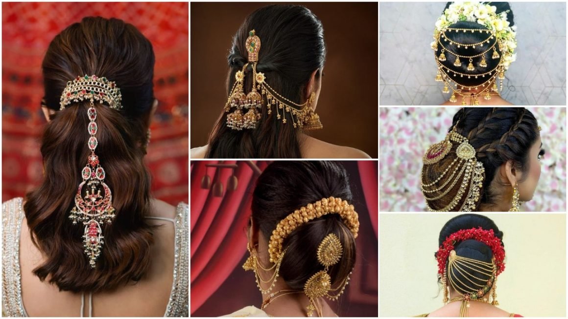 Chic bridal hair accessories