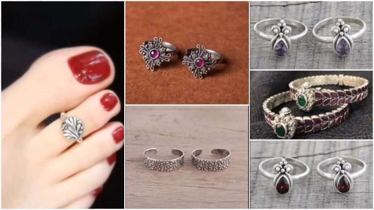 New chitki designs traditional toe ring designs