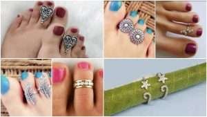Silver toe ring designs