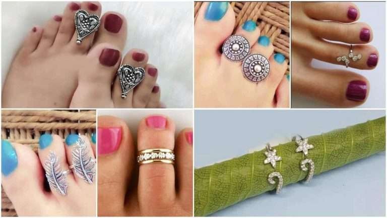 Silver toe ring designs