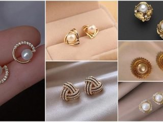 South sea pearl simple earrings